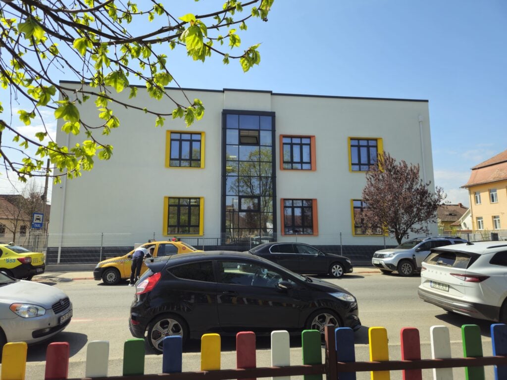 Clădirea se află în zona Pieței Cluj. Foto: Primăria Sibiu