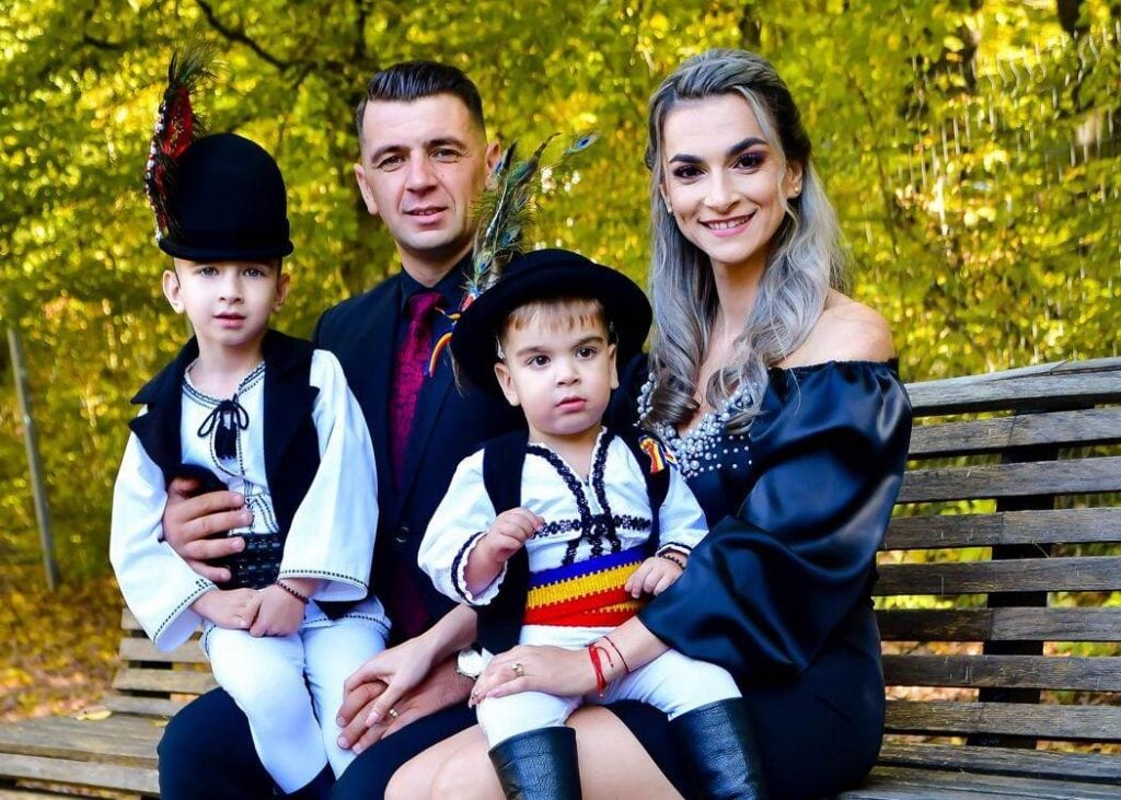 Familia Radu/Foto: Arhiva Personală