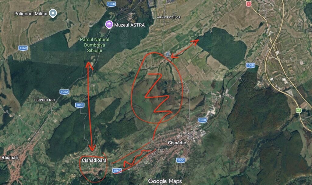 Sursa foto: Captură Google Maps