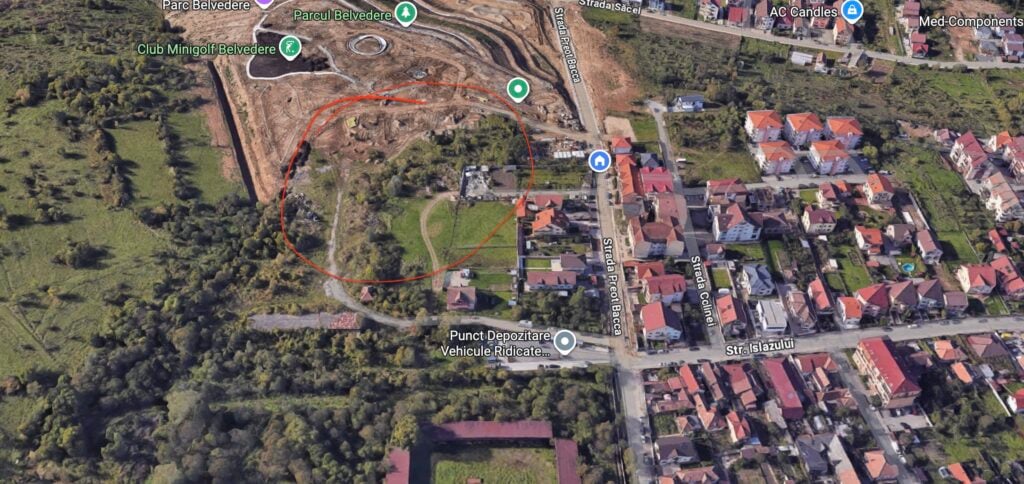 harta proiect imobiliar belvedere