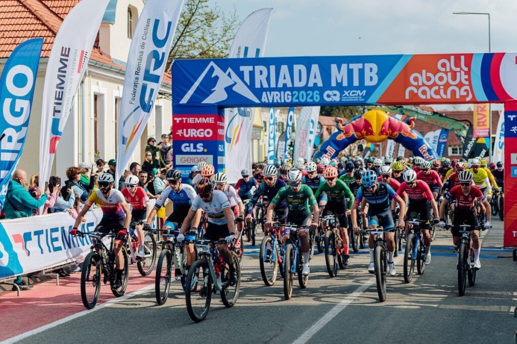 Peste 700 de cicliști au participat la ediția din acest an a Triadei MTB Avrig. Foto: hila.ro