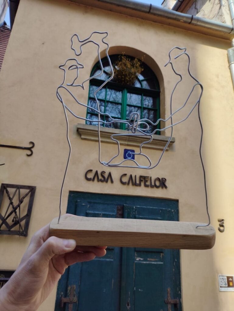 lucrare din sarma cu calfele foto paul cristian cordos3