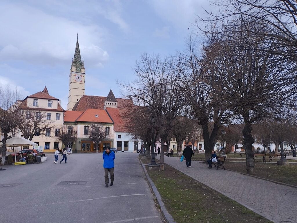 Centrul Mediașului. Foto: Ion Surdu / TS