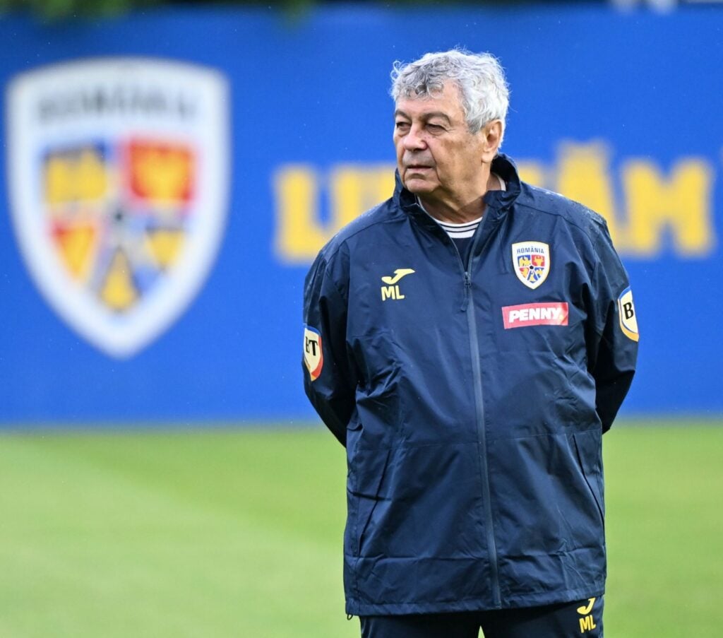 Mircea Lucescu, la un antrenament al României. 2026. Sursa foto: Razvan Pasarica/SPORT PICTURES