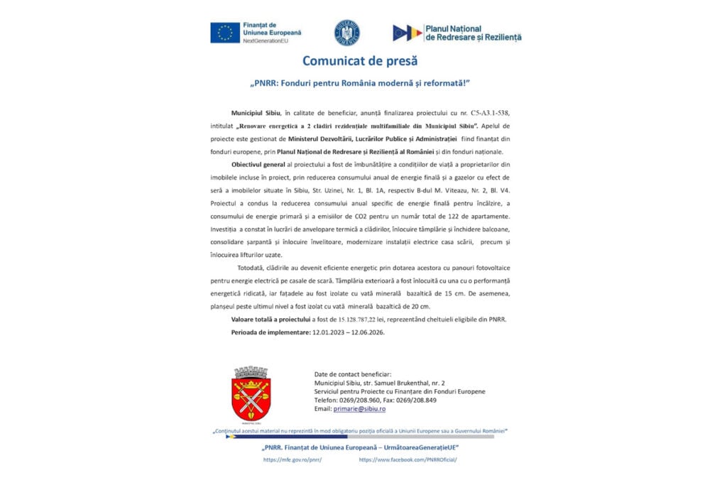 poza comunicat final