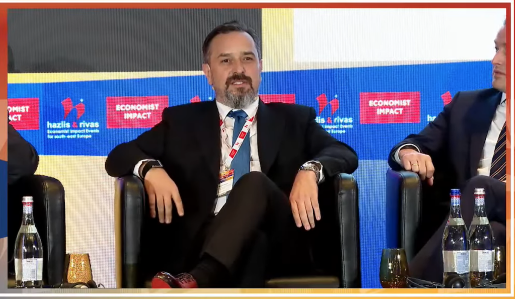 Robert Hanea. Foto: captură video Economist Impact