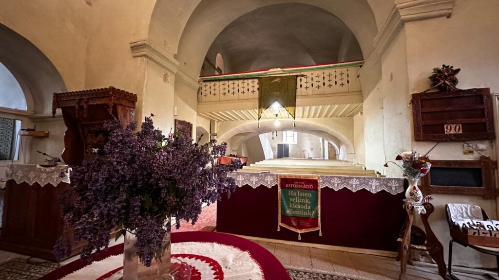 Biserica reformata fortificată din Ocna Sibiului8