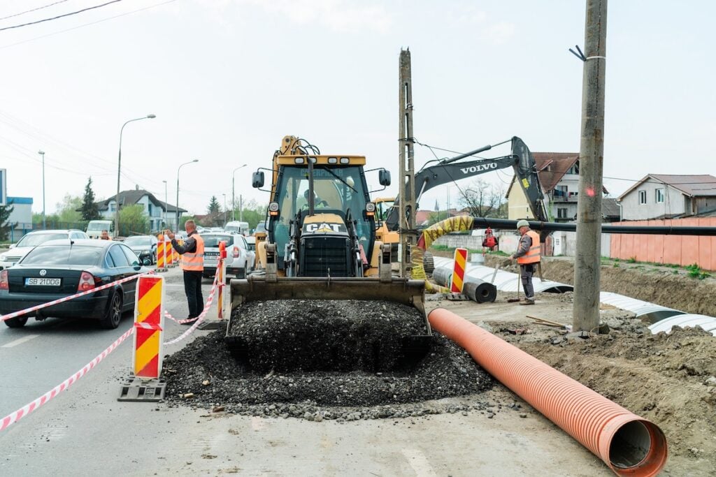 Lucrările de modernizare și lărgire a Căii Șurii Mari publicitate2