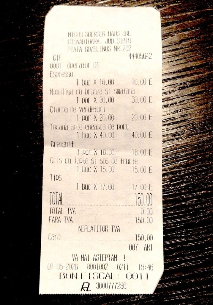 Nota de plată
