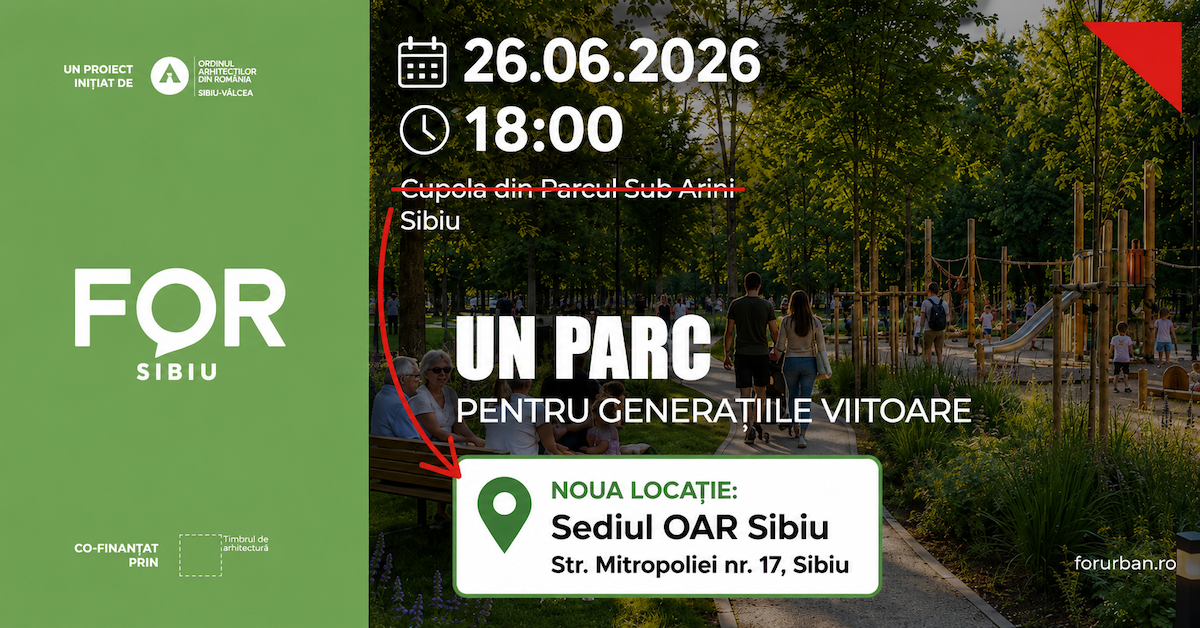 AGORA FOR SIBIU_UN PARC PENTRU GENERATIILE VIITOARE