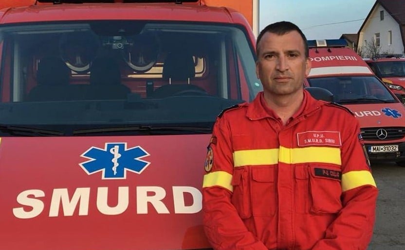 Dr. Paul-Bogdan Csillag, medicul șef al Unității de Primiri Urgențe a Spitalului Clinic Județean de Urgență Sibiu. Foto: Spitalul Județean Sibiu