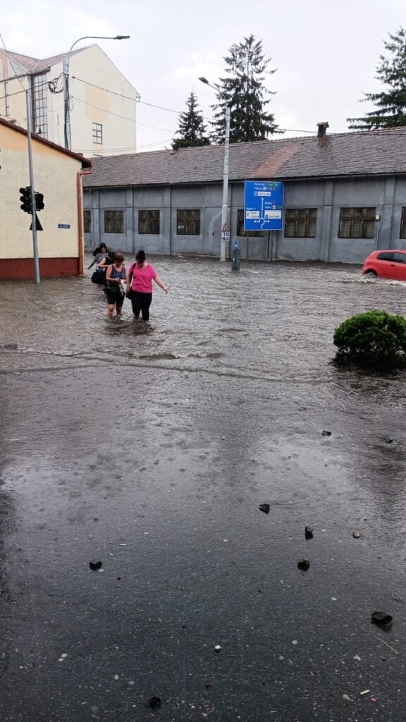 Zona Promenada Mall. Sursa foto: InfoTrafic Sibiu
