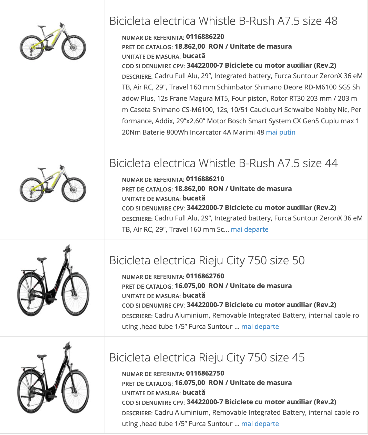 biciclete pentru campus