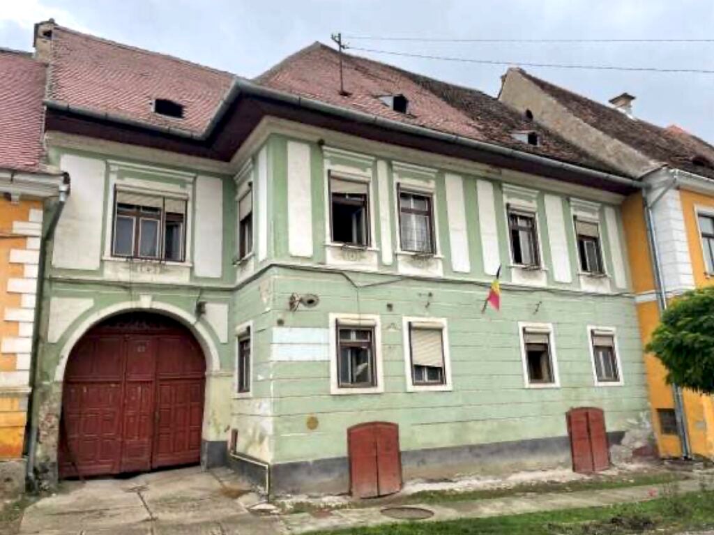 Clădirea din Biertan. Sursa foto: raport de evaluare