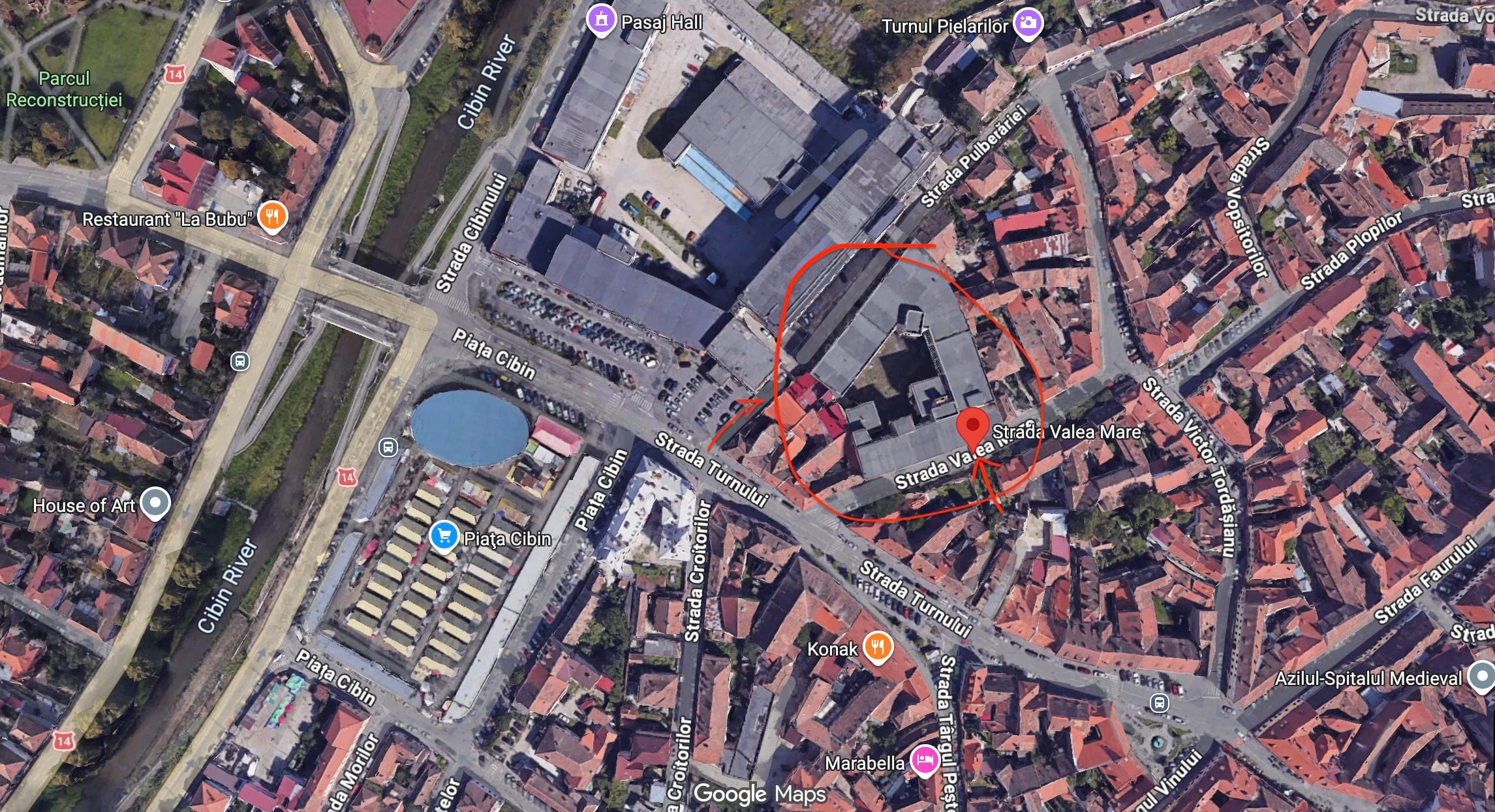 Foto: Captură Google Maps