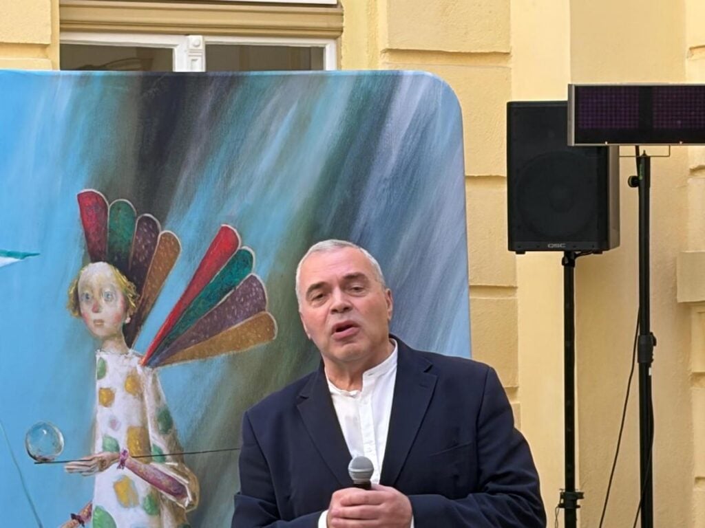 Constantin Chiriac la deschiderea evenimentului/Foto: turnulsfatului.ro