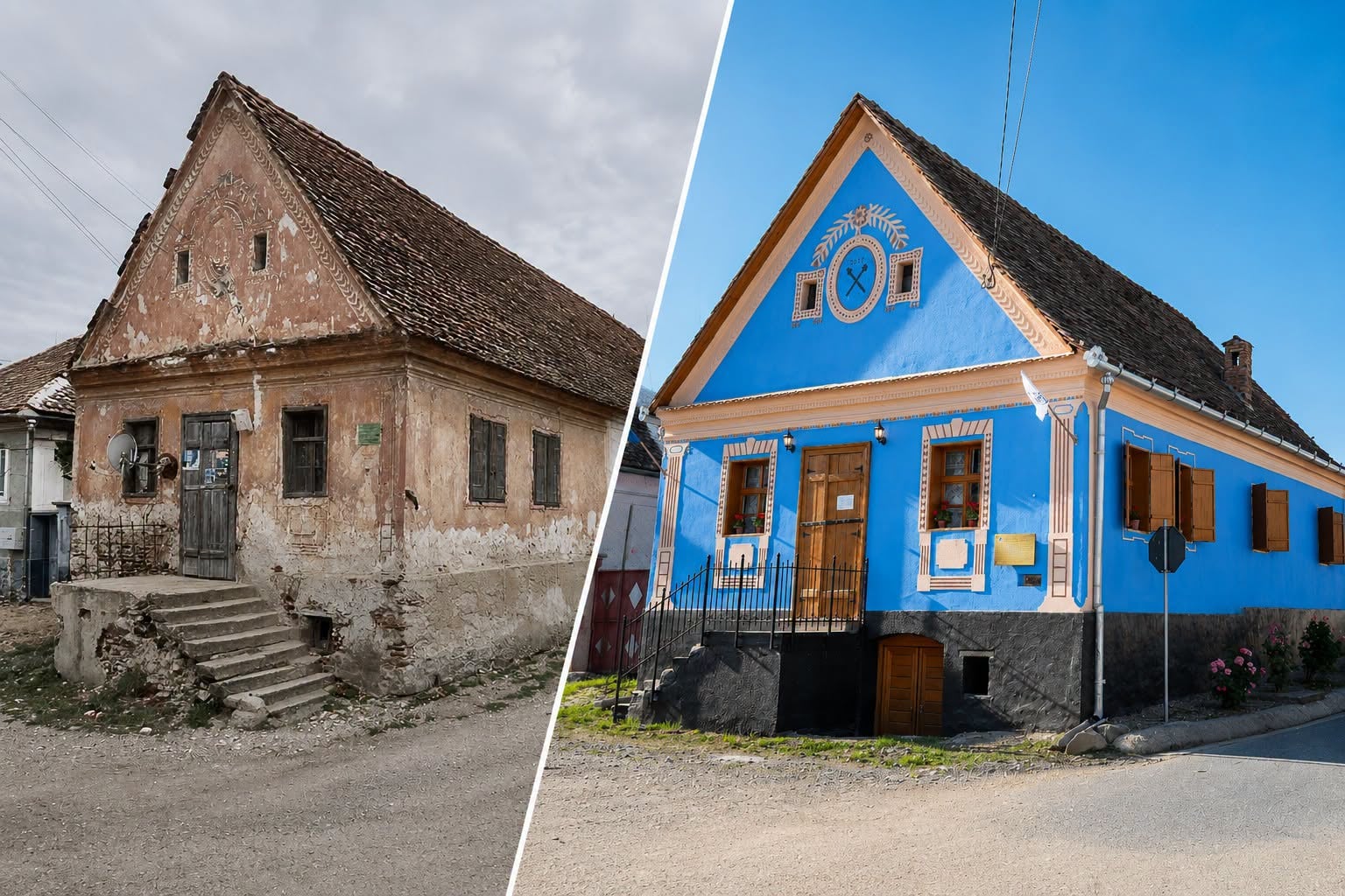 Cu voluntari din toate mediile, Anca Groza a creat în Săcătate un muzeu într-o casă veche de 200 de ani. Foto: CJ Sibiu