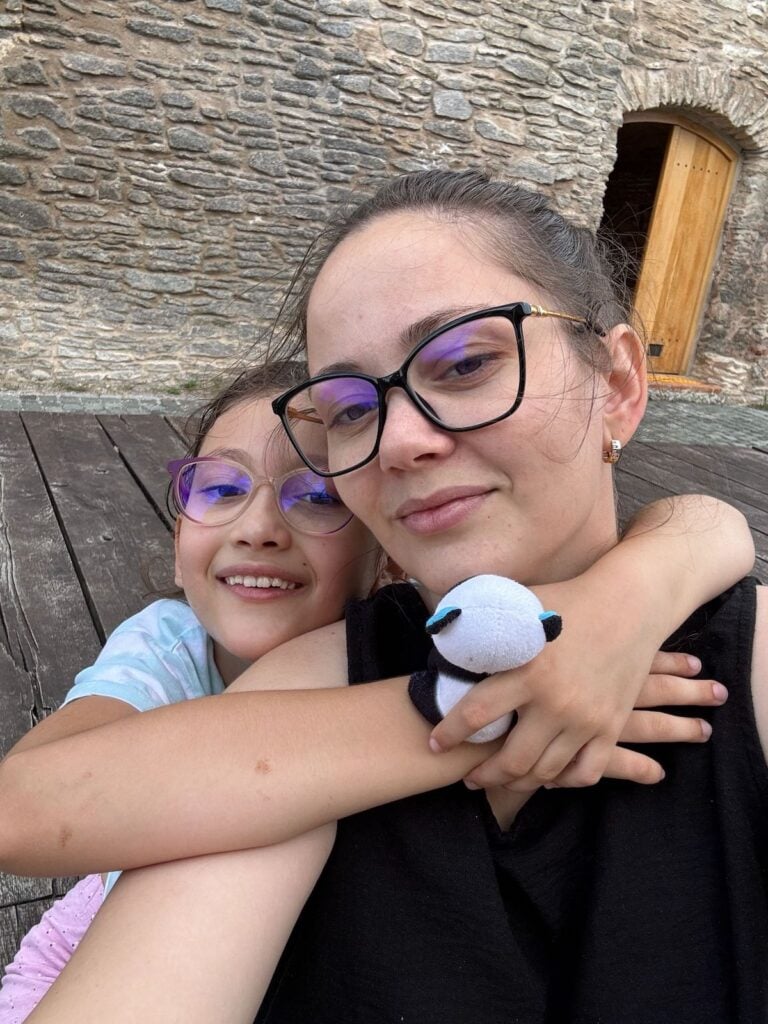 Loredana alături de fiica ei/Foto: Arhiva Personală