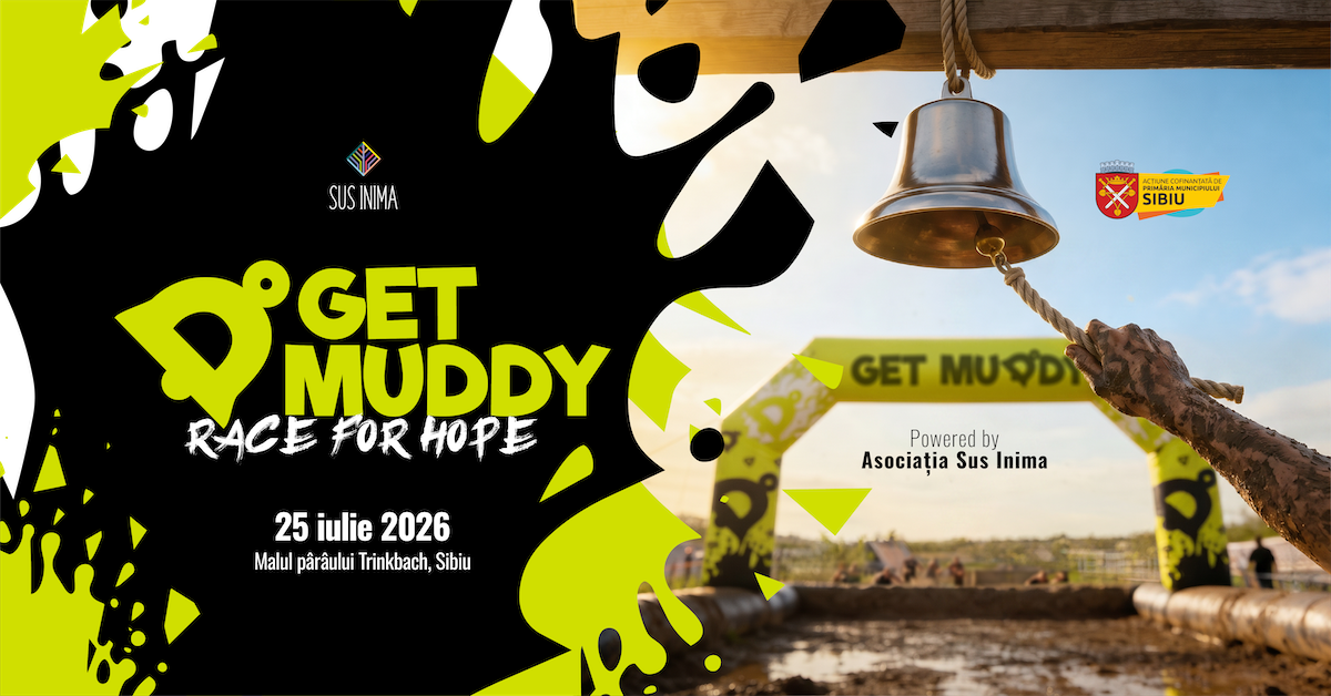 Prima ediție Get Muddy are loc în 25 iulie. Foto: Sus Inima