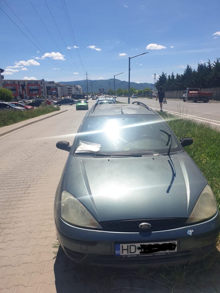 masina abandonata