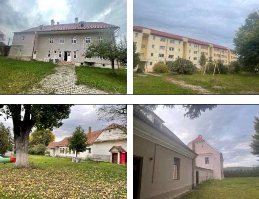 Fotografii cu ansamblul din Orlat. Sursa: raport de evaluare