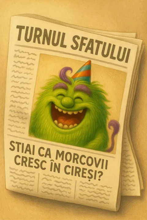 Pârțog în paginile ziarului Turnul Sfatului/Foto: Arhiva Personală