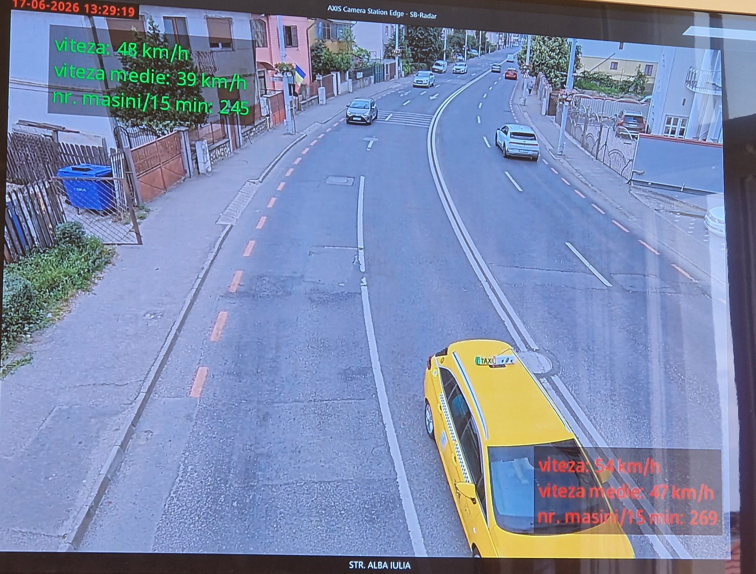 radar pe soseaua alba iulia