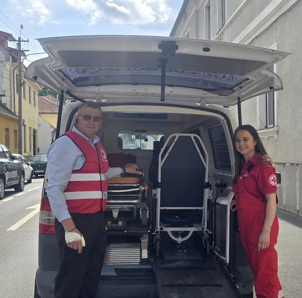 Sursa foto: Facebook Crucea Roșie Sibiu
