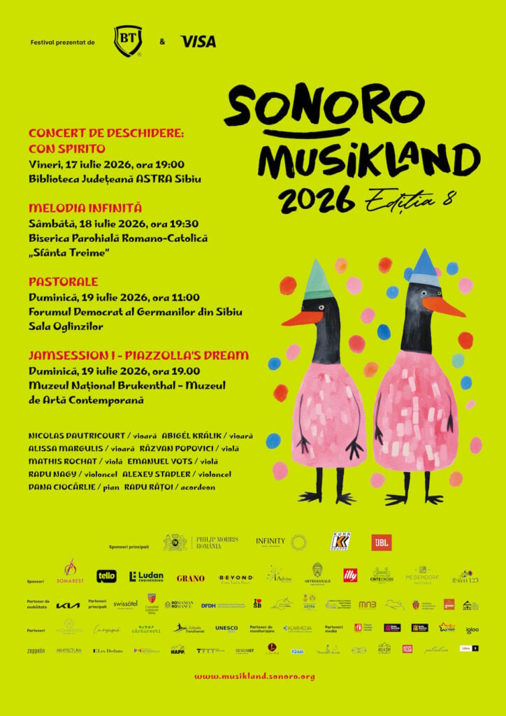 afiș SoNoRo Musikland 2026 _ SIBIU
