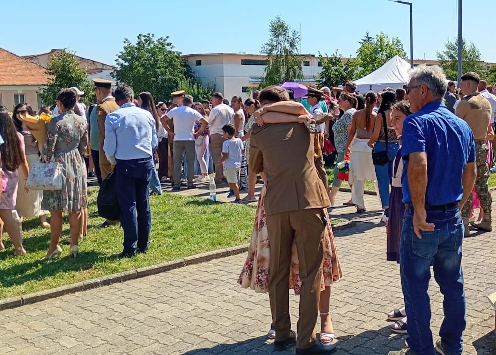 Emoții mari la festivitatea de vineri. Foto: turnulsfatului.ro