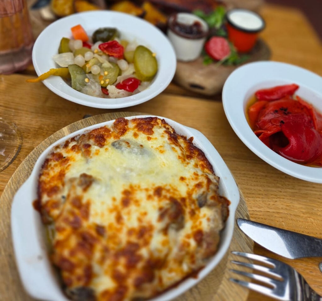 pui gratinat