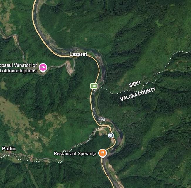 valea oltului, piatra cazuta lazaret