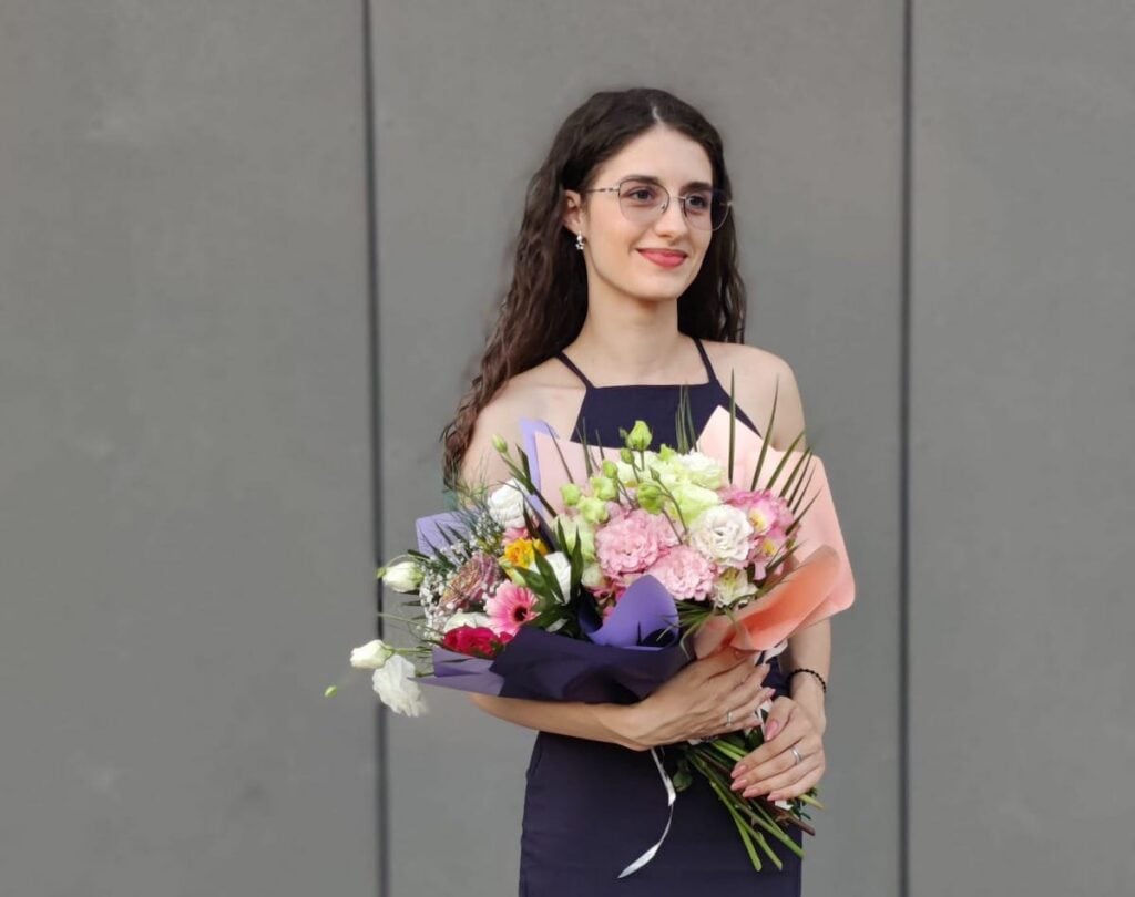 Daniela a obținut cea mai mare medie din județ la Definitivat/Foto: Arhiva Personală