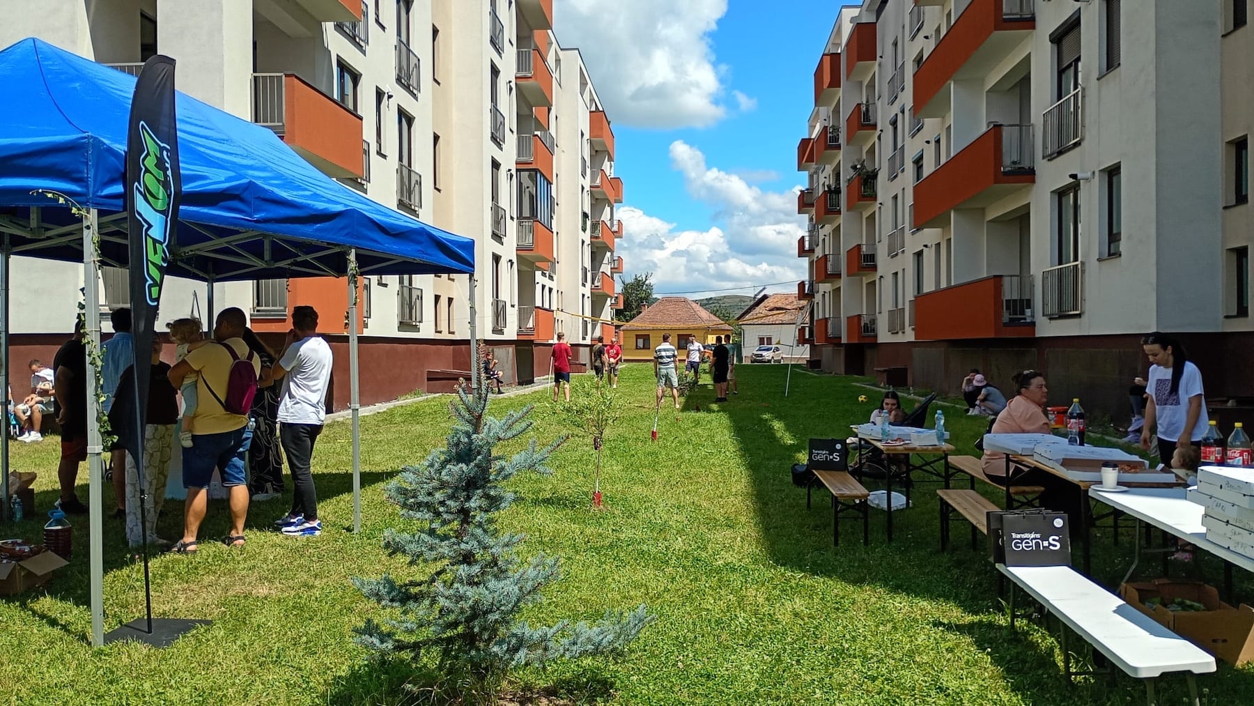 A doua ediție a Zilei Vecinilor a avut loc în cursul zilei de sâmbătă. Foto: turnulsfatului.ro