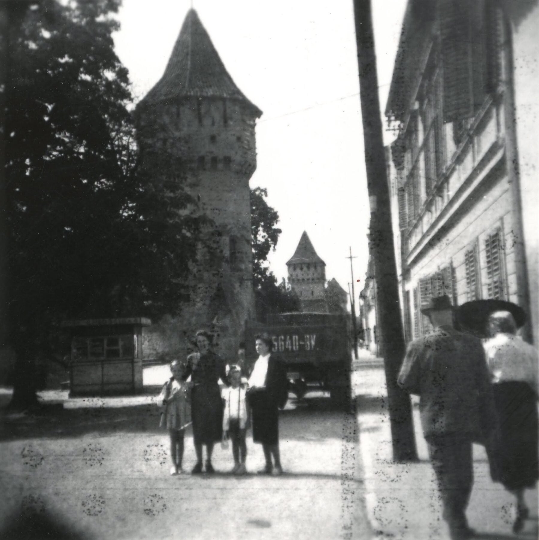 Strada Cetății, în 27 august 1961. Sursa foto: Facebook / Arhiva de Fotografie