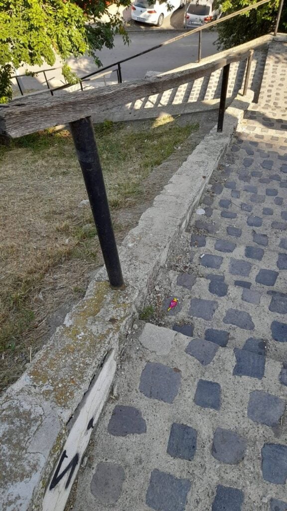 scări pod Ștefan cel Mare