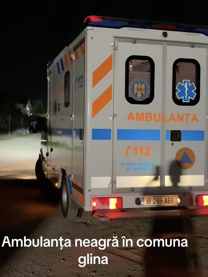 Ambulanta neagra cluj captura video tiktok