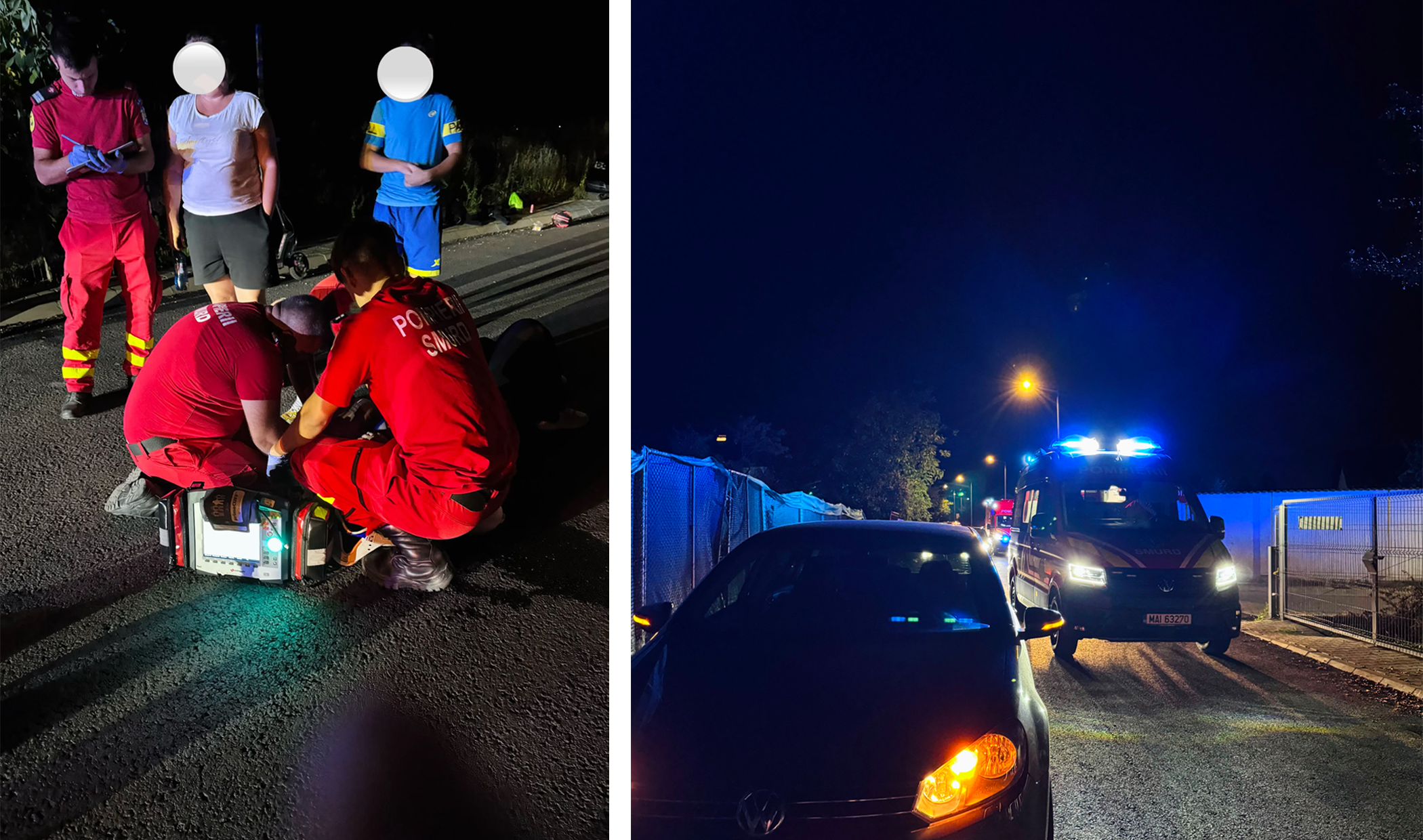 Imagini de la locul accidentului. Foto: Daniela Maria Meițescu / arhivă personală