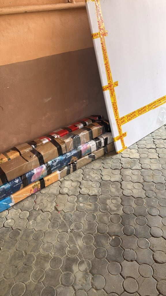 Achiziții pentru traseul tematic Foto: Primăria Biertan