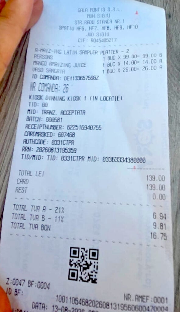 bon fiscal