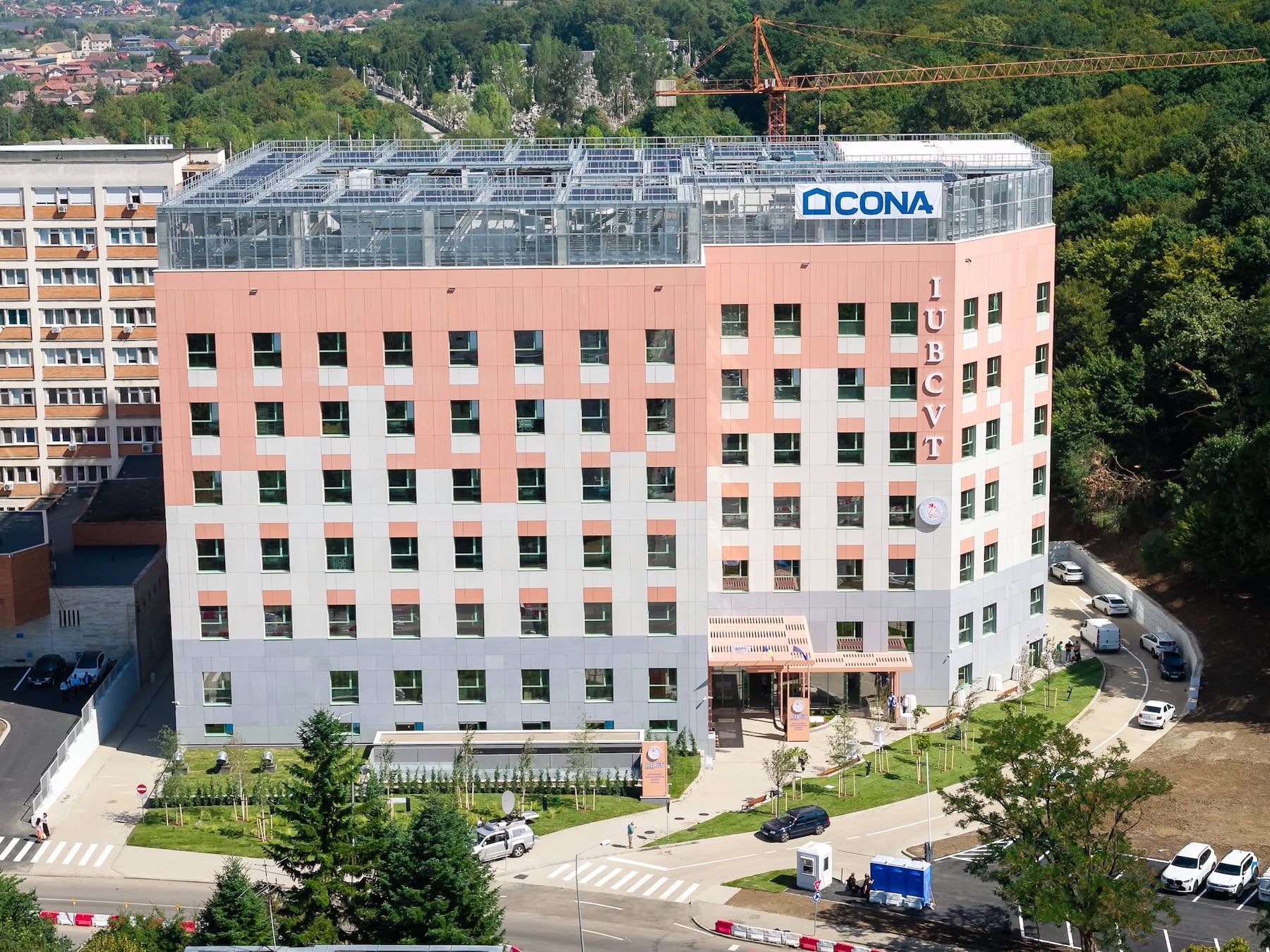 Noul Centru Chirurgical Cardiovascular din Târgu Mureș. Foto: Con-A