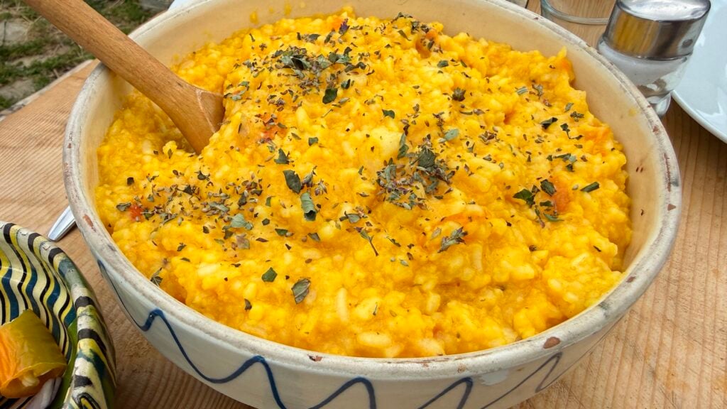 Pilaf la Cabana Suru. Foto: turnulsfatului.ro