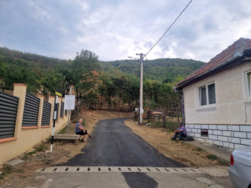 Capătul dinspre strada Merilor al noii piste. Foto: turnulsfatului.ro