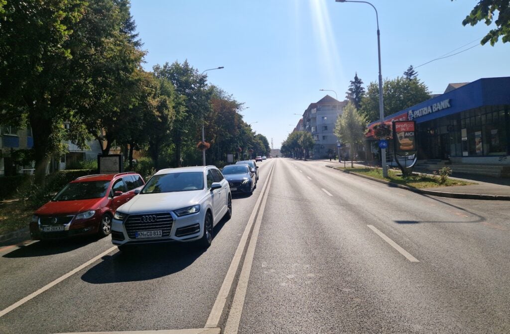Strada Vasile Milea a purtat, înainte de Revoluție, denumirea de Gheorghe Gheorghiu Dej. Foto: turnulsfatului.ro