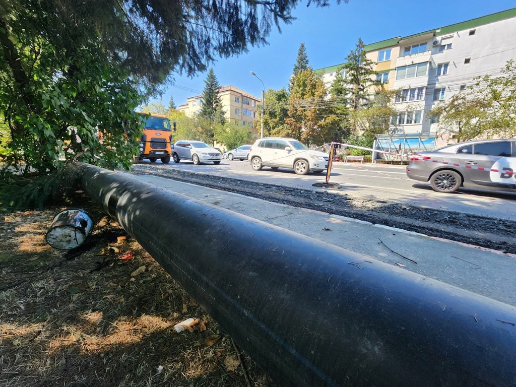 șantier Rahovei capăt cu Milea