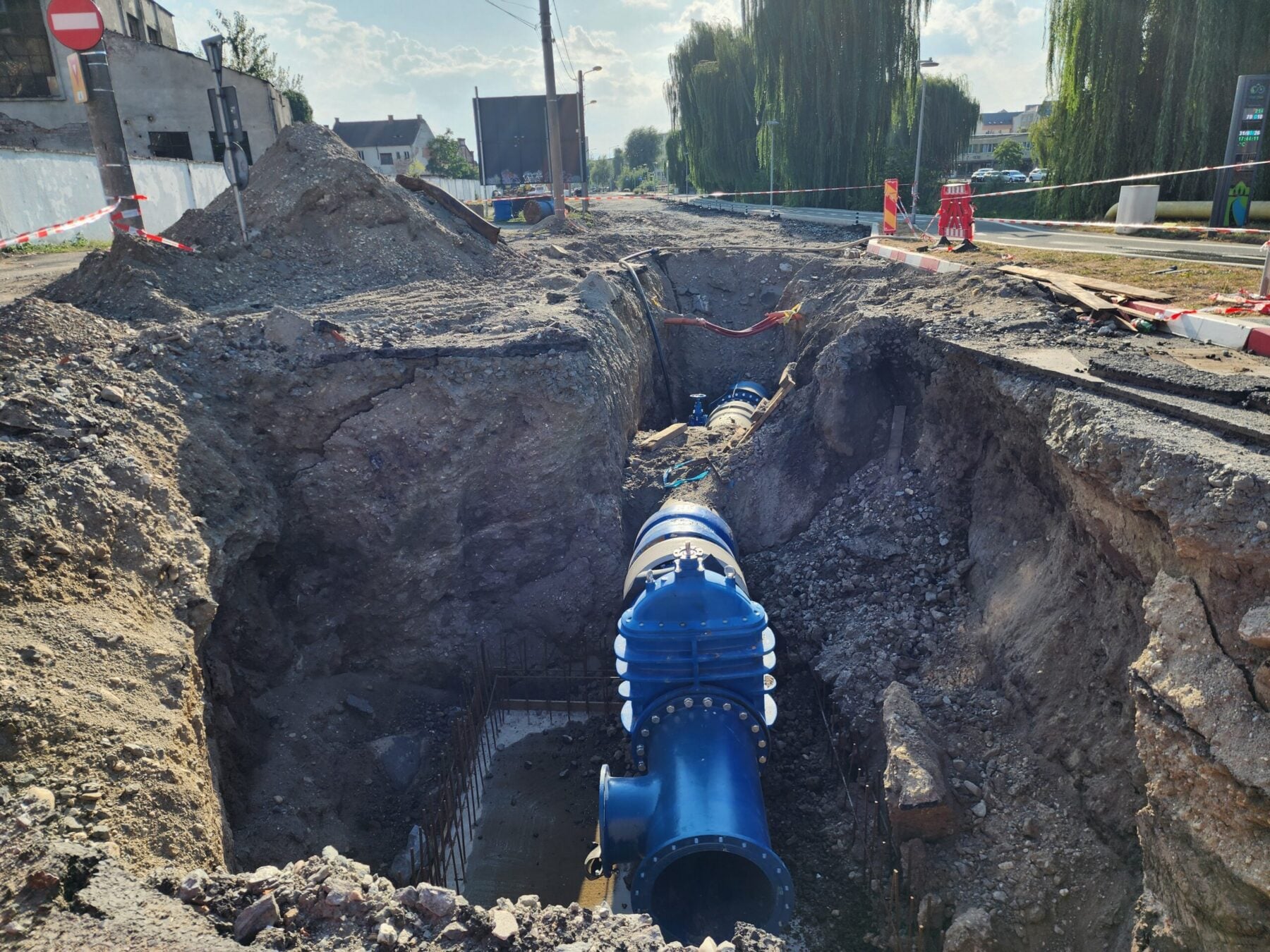 Unele lucrări la șantierele străzilor din Sibiu sunt încheiate iar altele încă nu au început după termenul anunțat. Foto: turnulsfatului.ro
