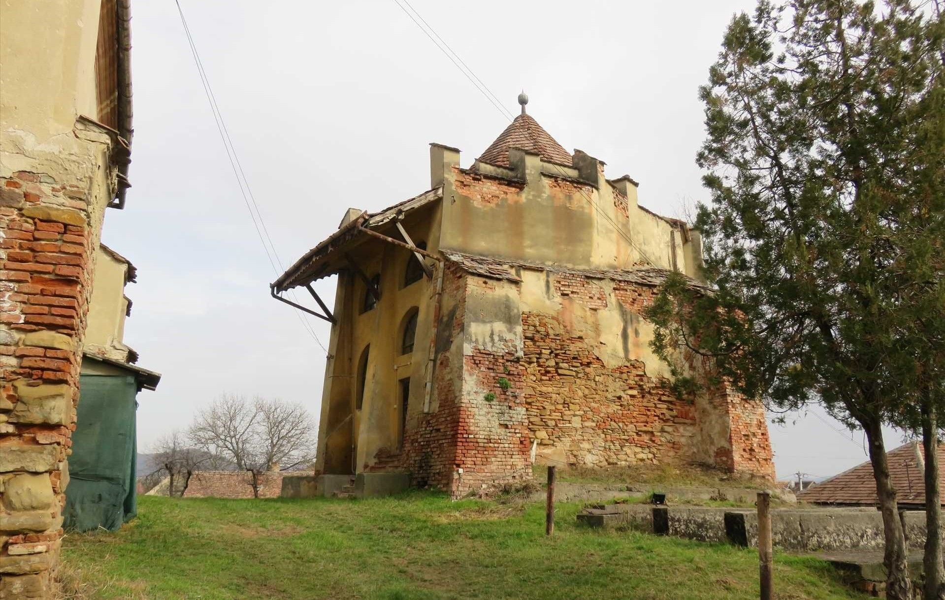 Castelul Apafi, situația actuală. Foto: ADR Centru