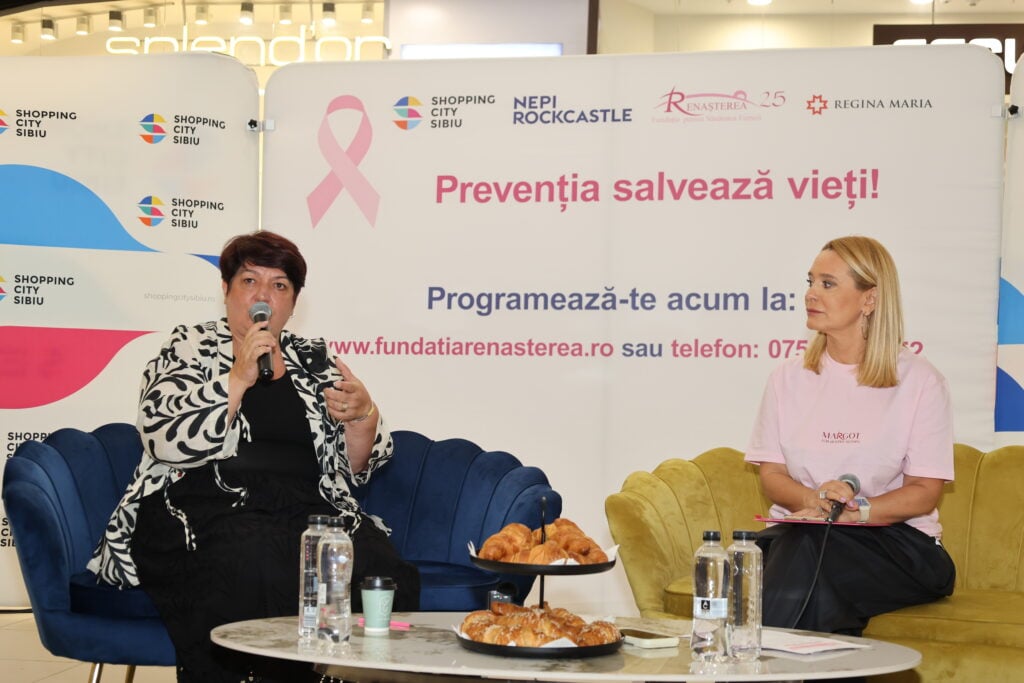 Discutie cu medicul specialist Marieta Mușetescu despre HPV si mamografii. Foto: Fundația Renașterea