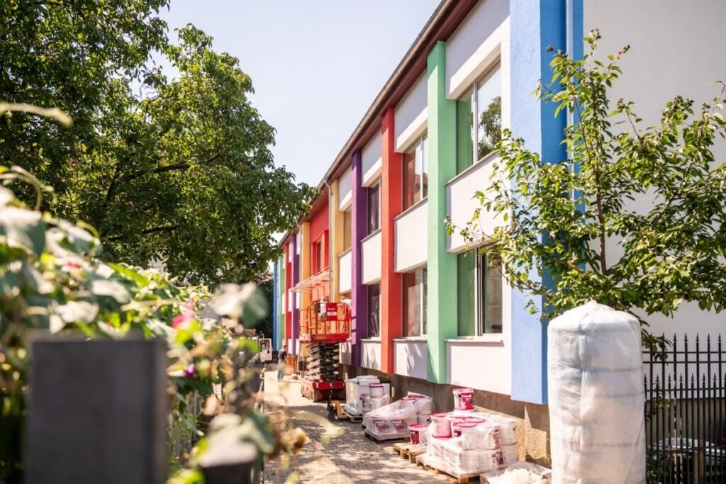 Grădinița 15 șantier
