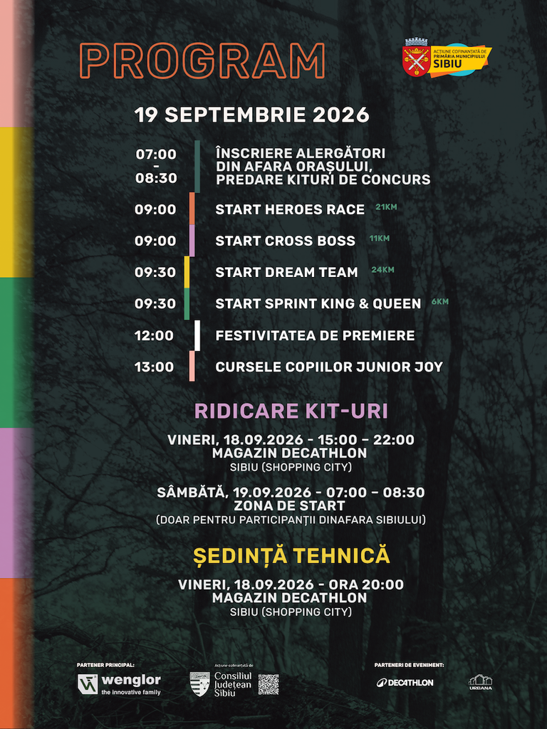 Program Gusterita Trail Run 2026